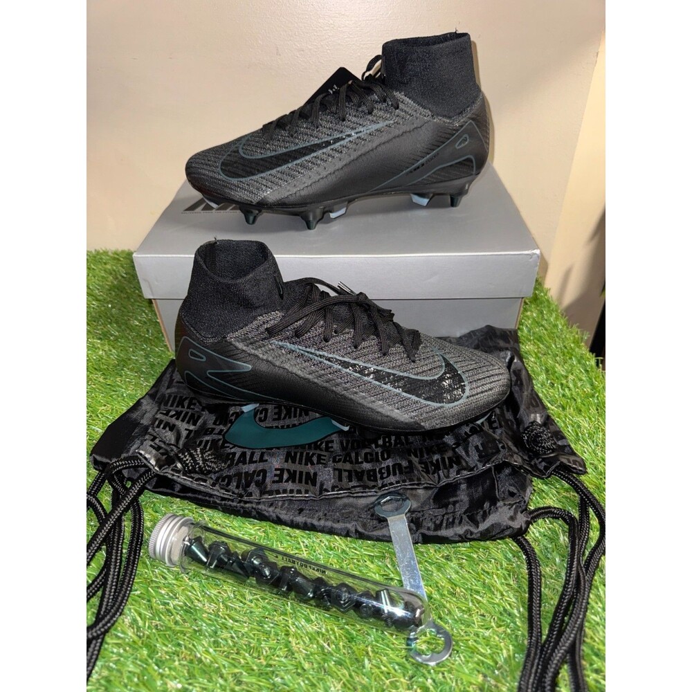 Mens 8 Nike Mercurial Superfly 10 Elite SG Soccer Cleats Deep Jungle FQ8342-002